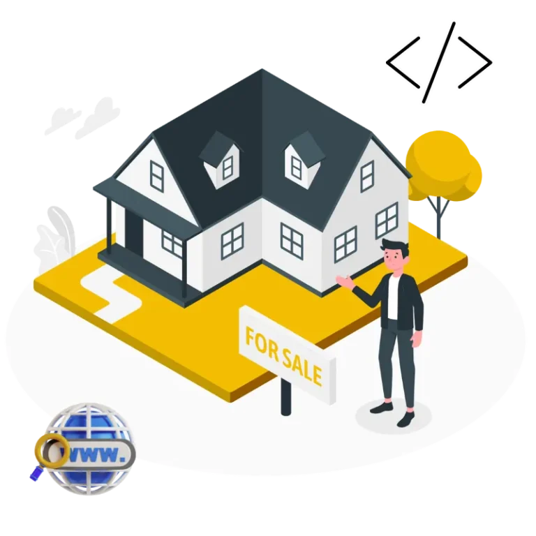 Real estate website designing services